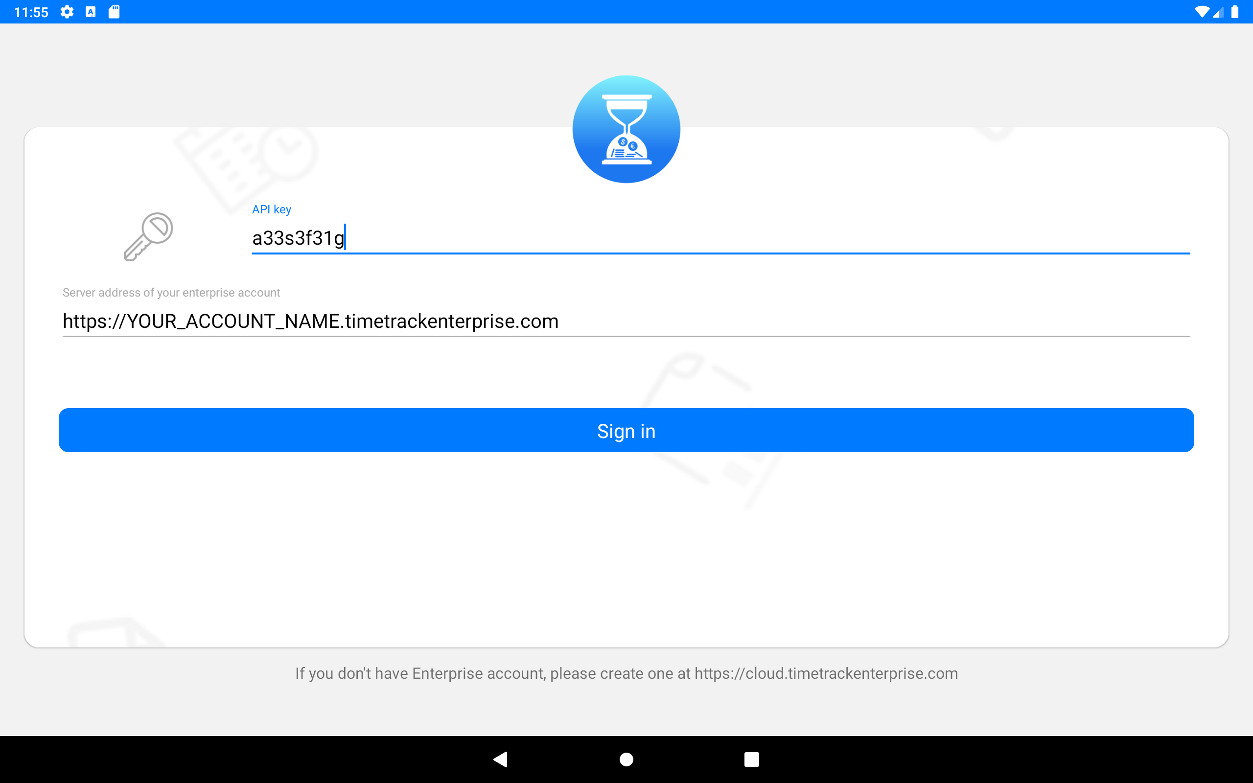 Attendance-Tracking-Terminal-API-key