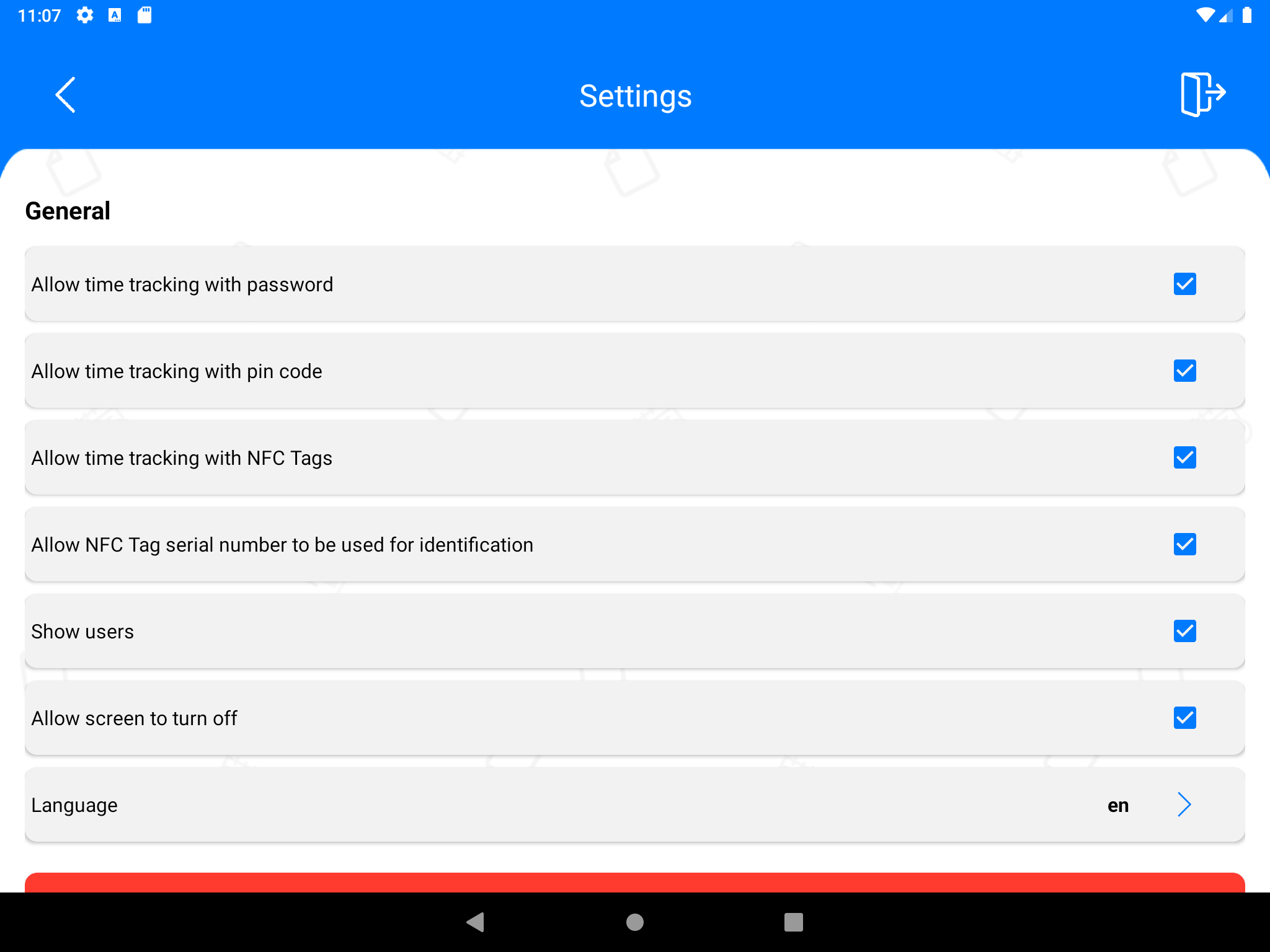 Attendance-Tracking-Terminal-Setting