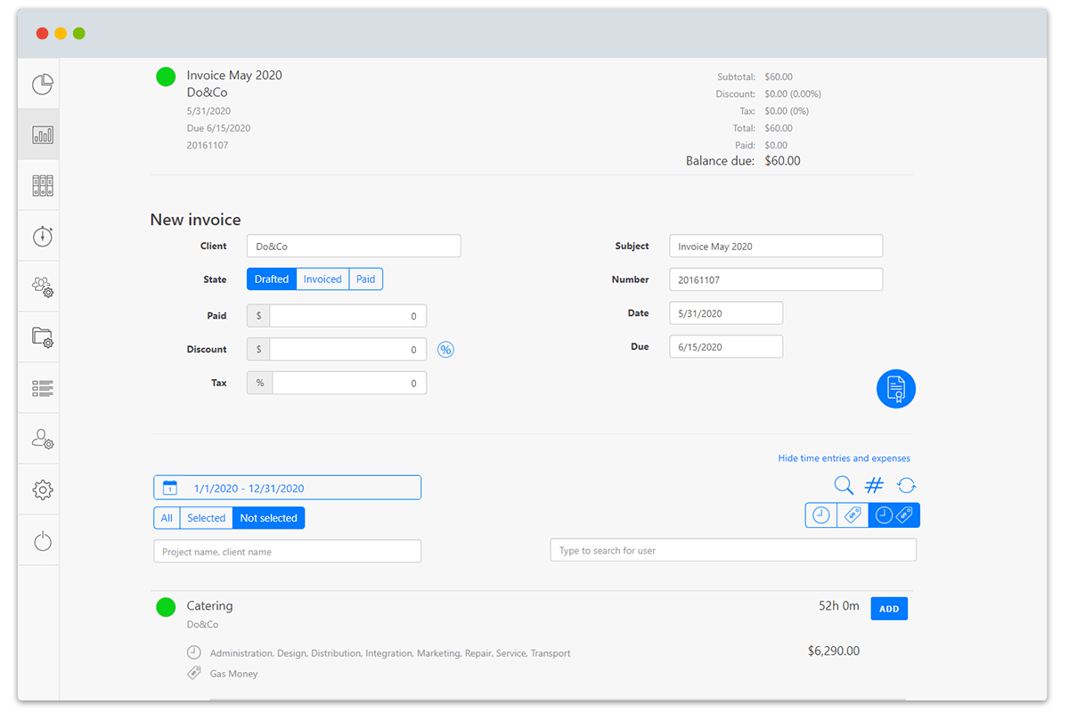 Project_Invoicing_Invoice