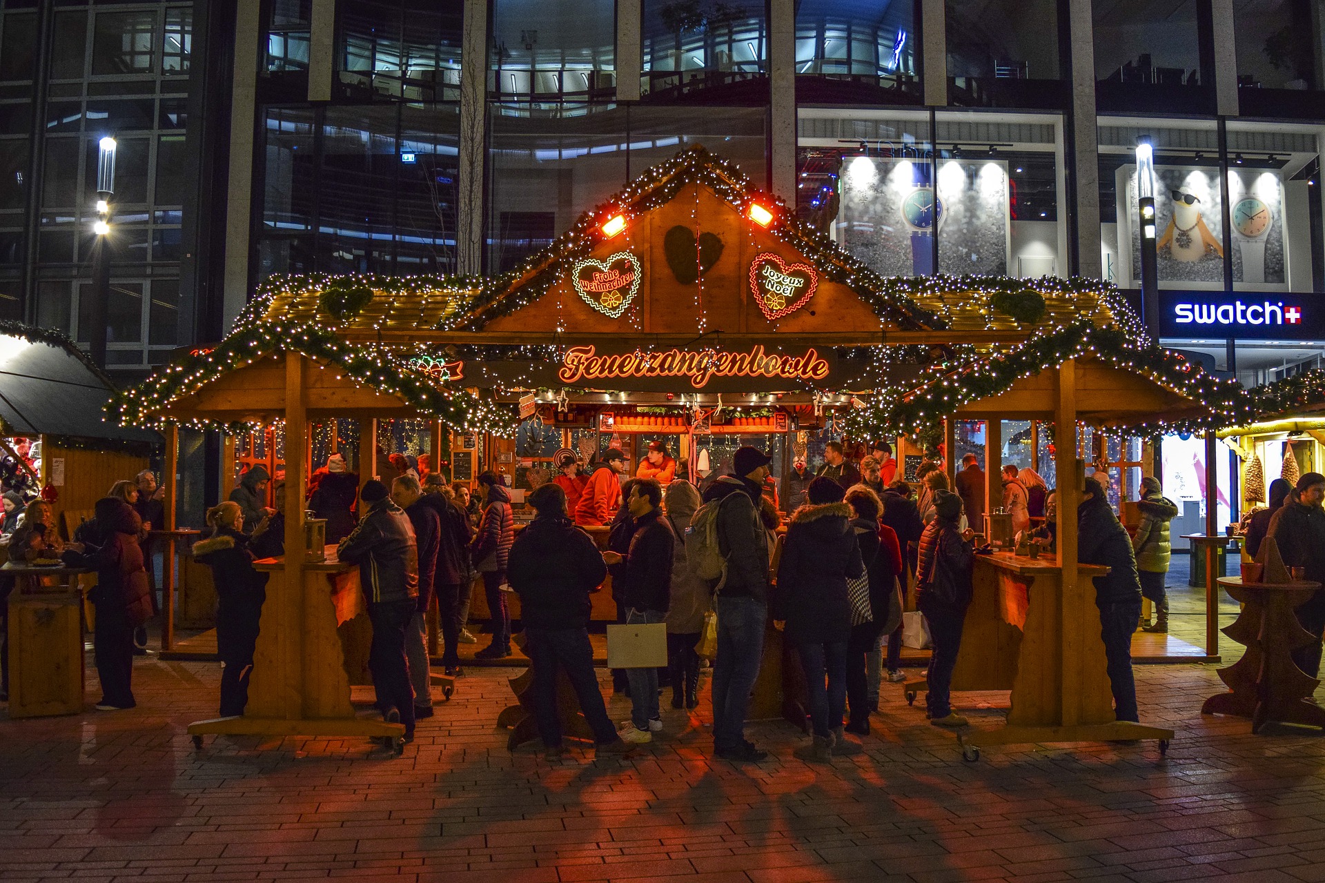 Weihnachtsfeier mit Belegschaft