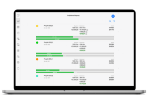 Projektverfolgung mit TimeTrack