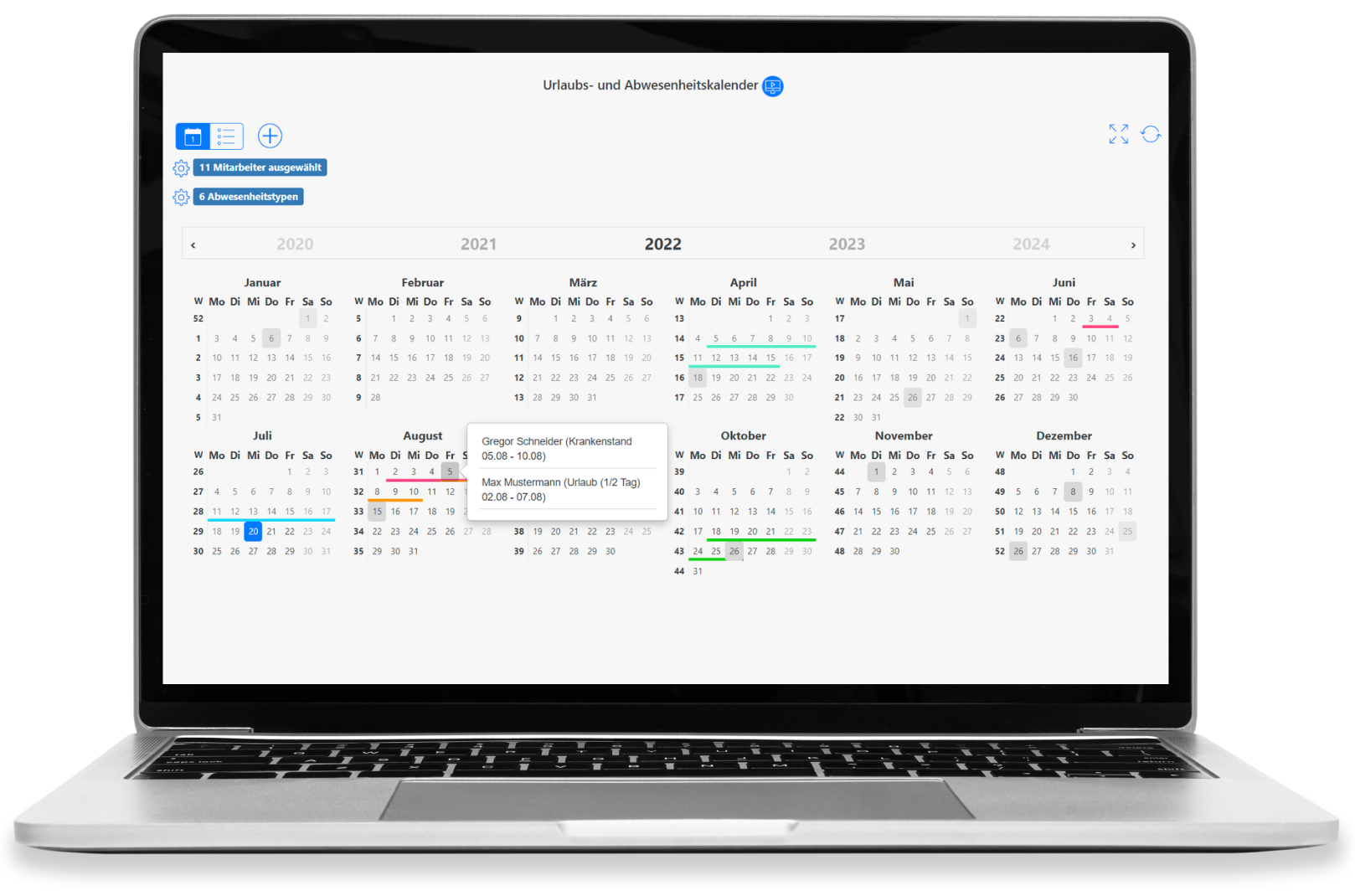 urlaubsverwaltung-abwesenheitskalender