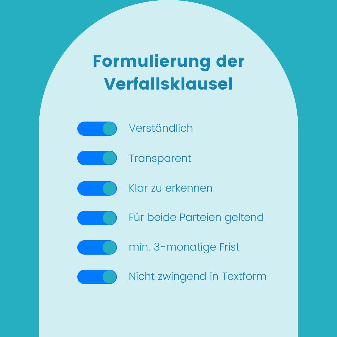 ausschlussfrist-arbeitsvertrag-formulierung