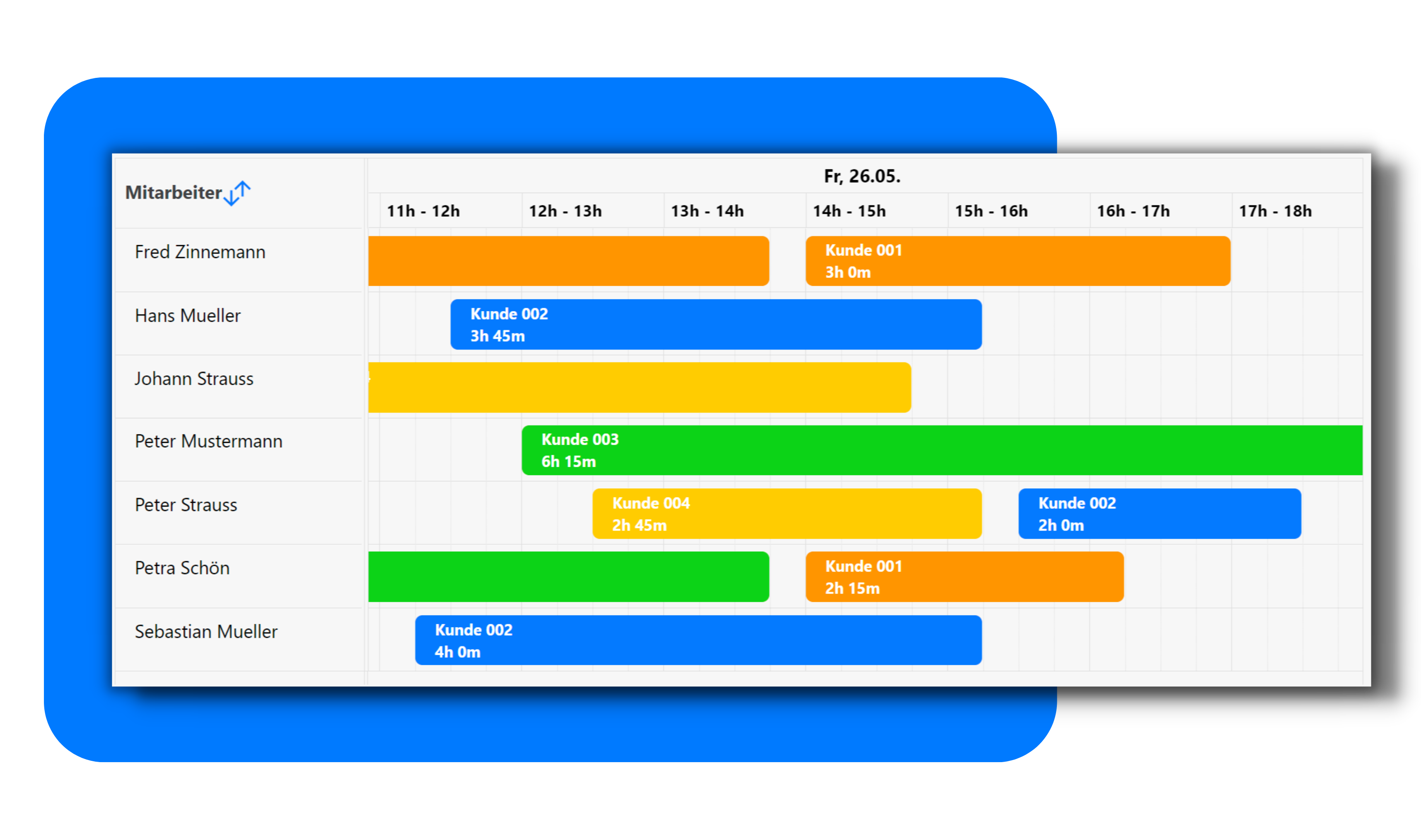 Termin Planer TimeTrack