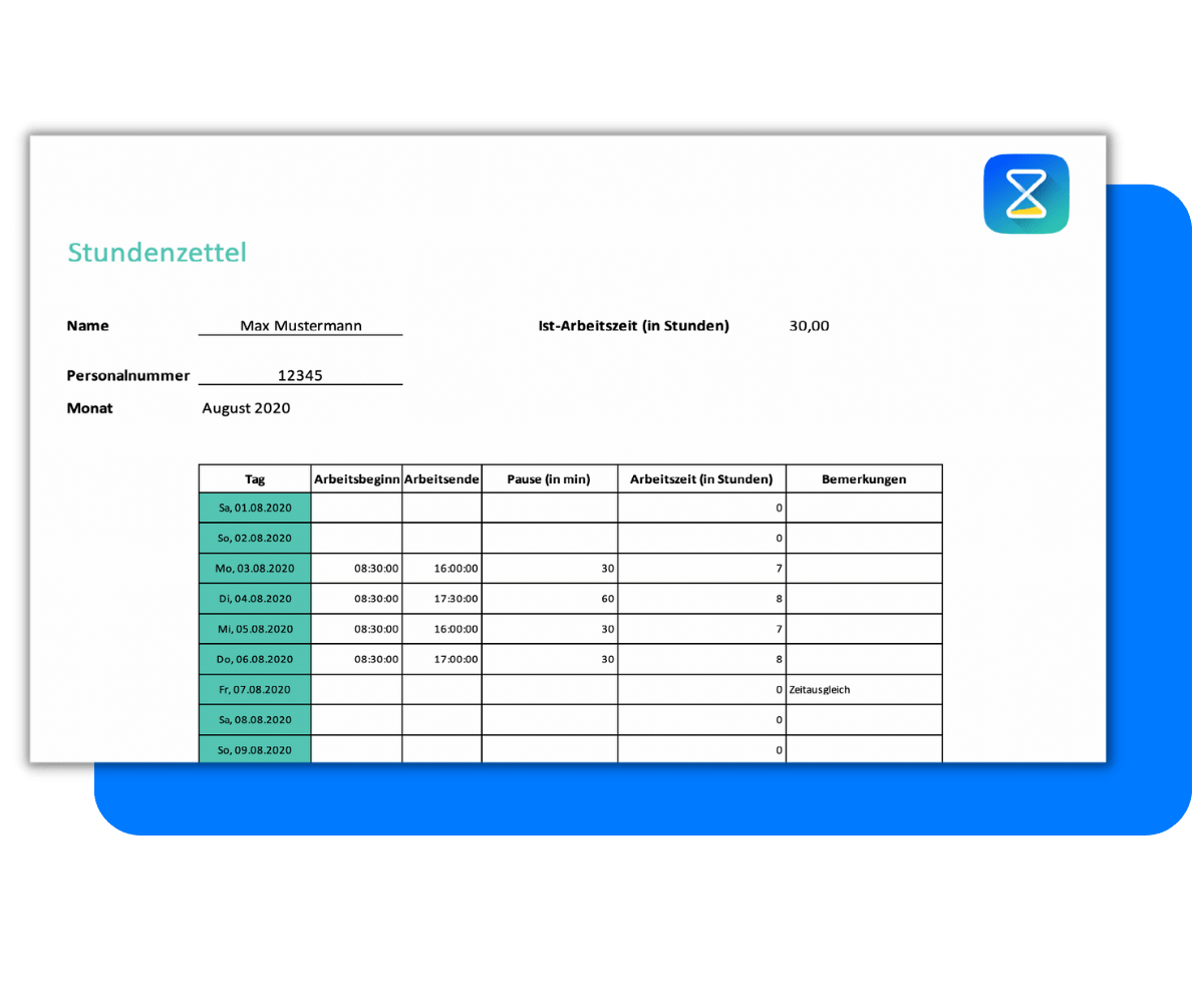excel-pdf-stundenzettel-vorlage