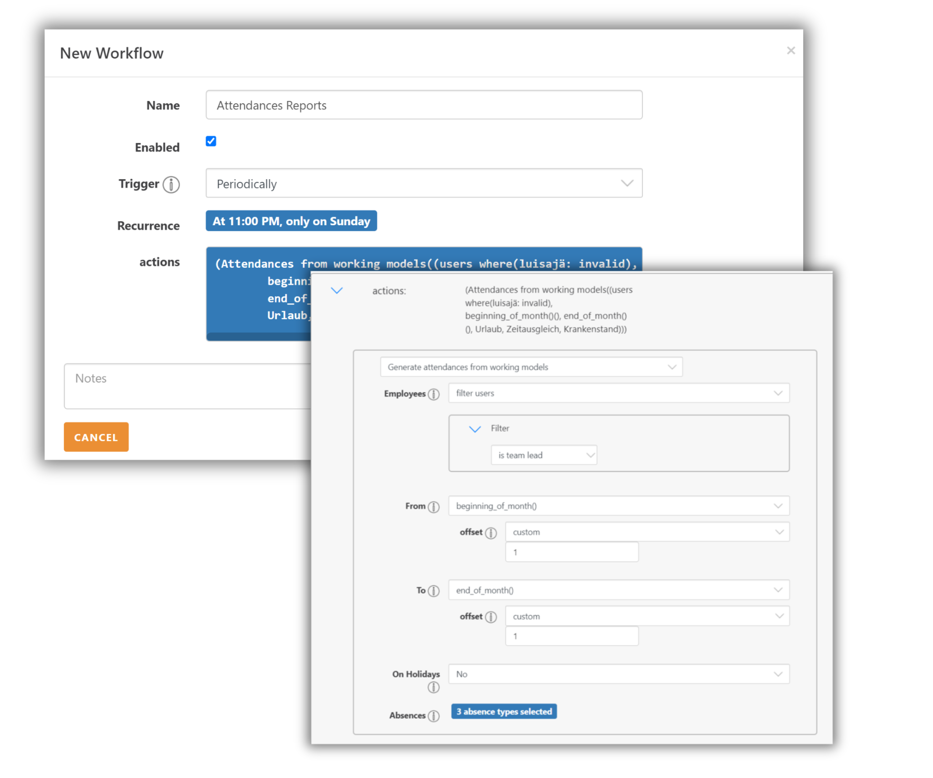 attendances-working-model