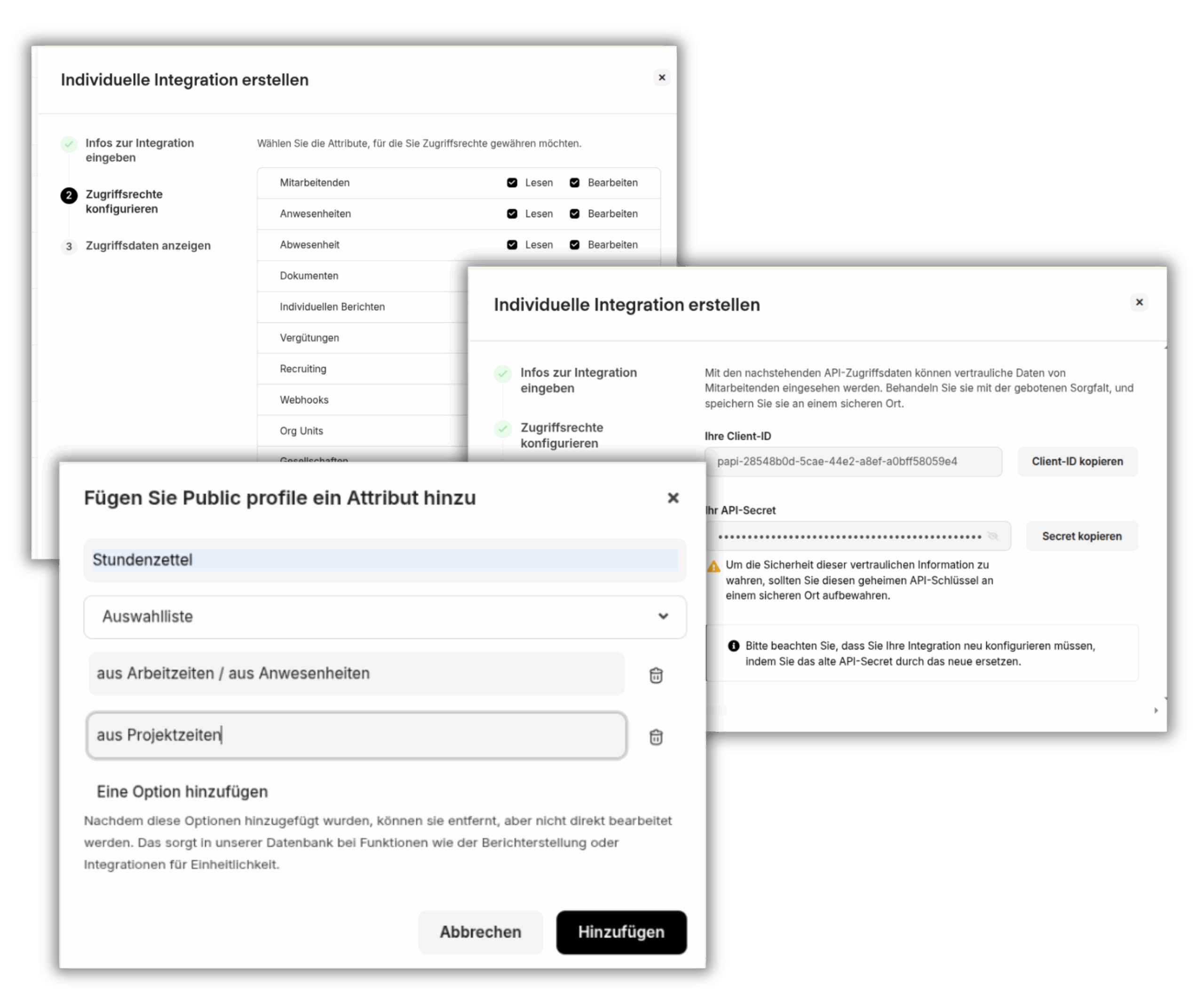 personio-einstellungen