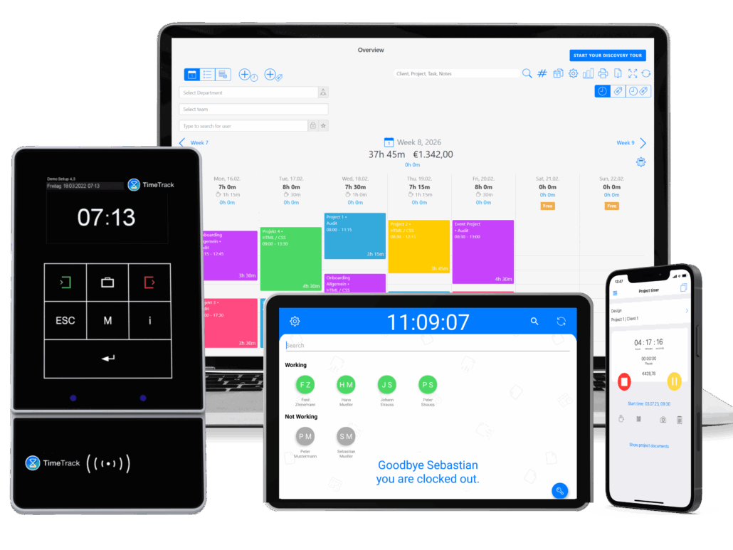 Time Tracking & Workforce Scheduling Software for Mid-Sized Businesses