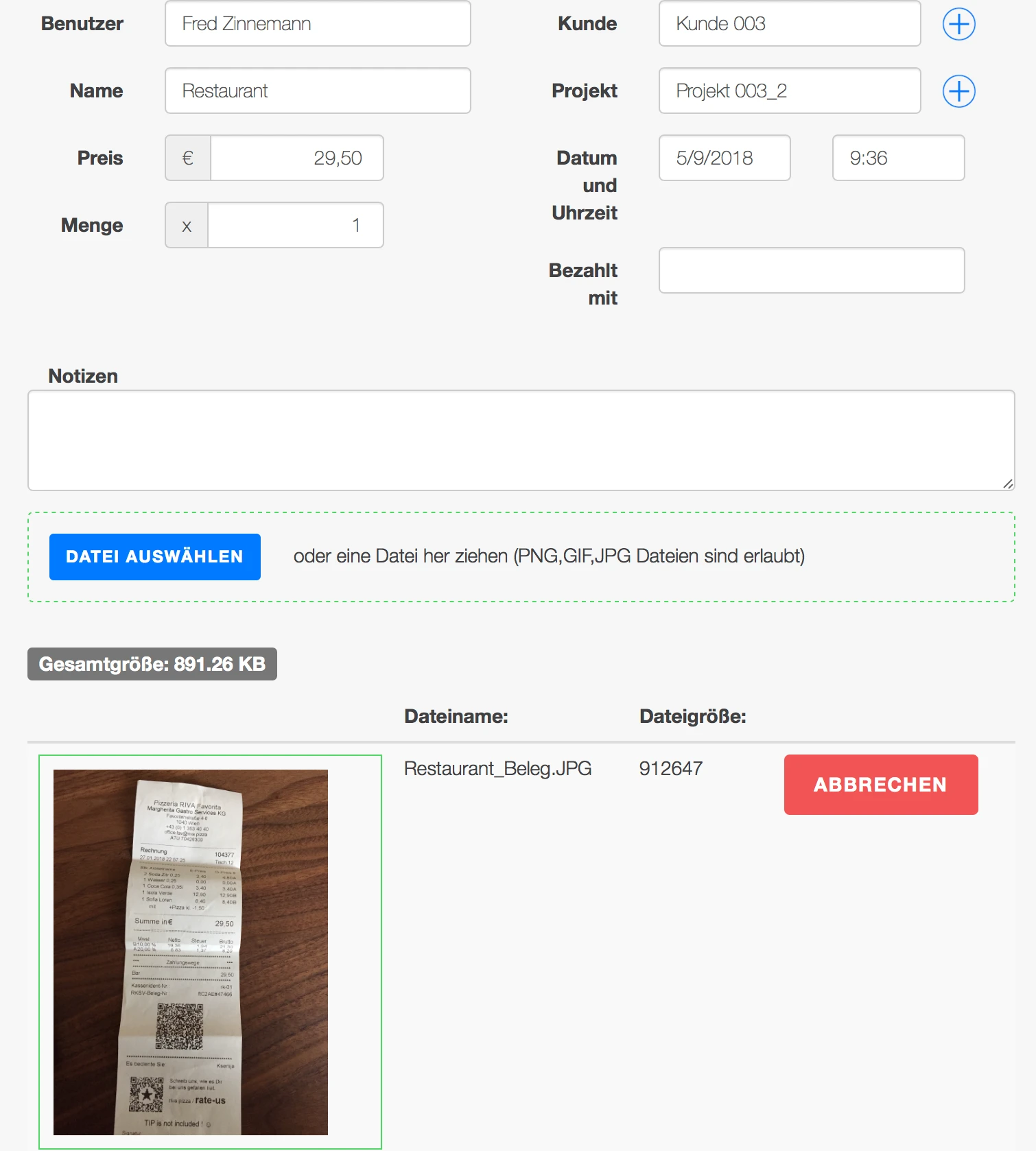 ausgabenerfassung-beleg