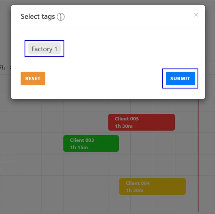 Appointment Planning - Filter by Tags