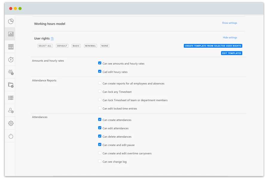 Time Tracking System - Professional Project Planning