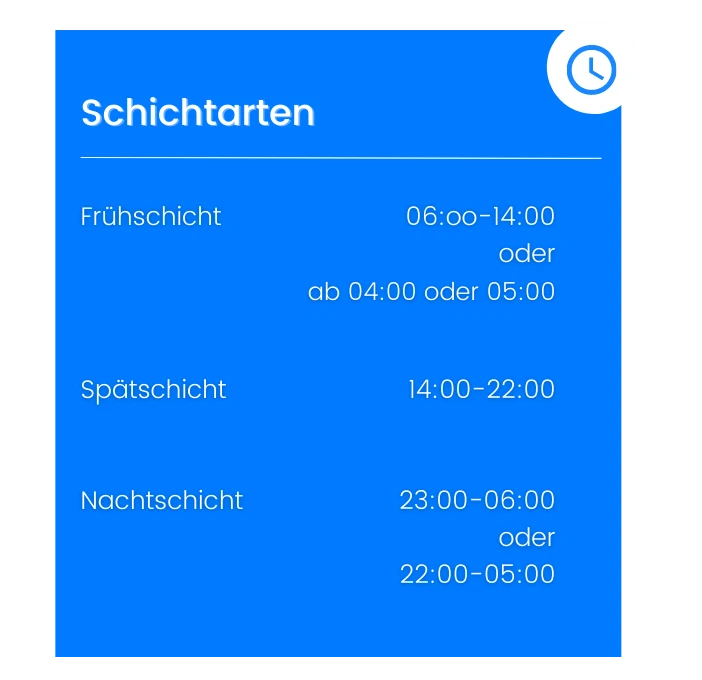 schichtarbeit-schichtarten