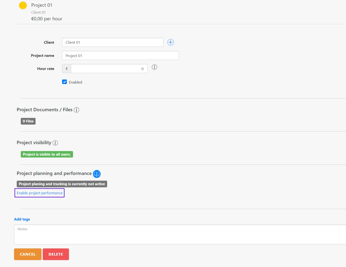 project-performance-set-up