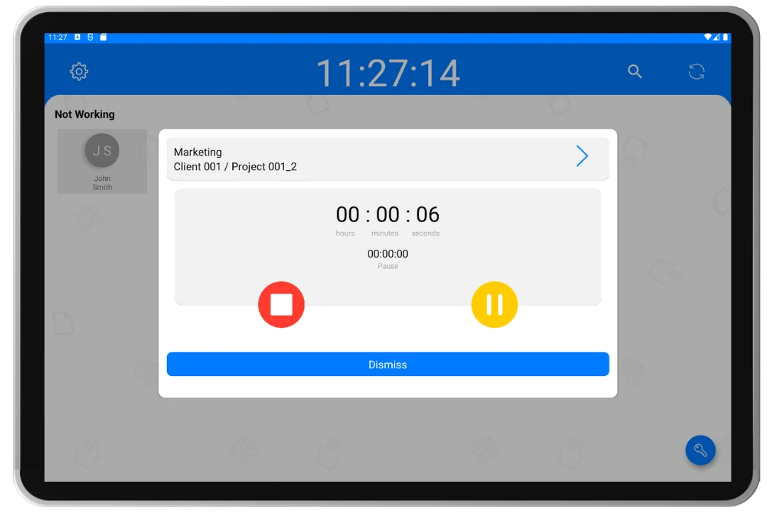 terminal-app-time-clock