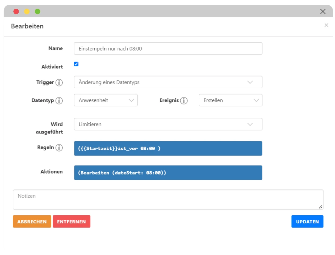 workflow-einstempeln