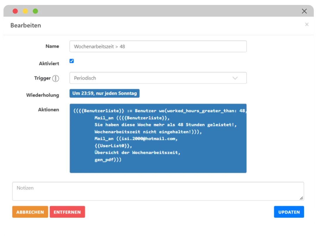 workflow-wochenstunden