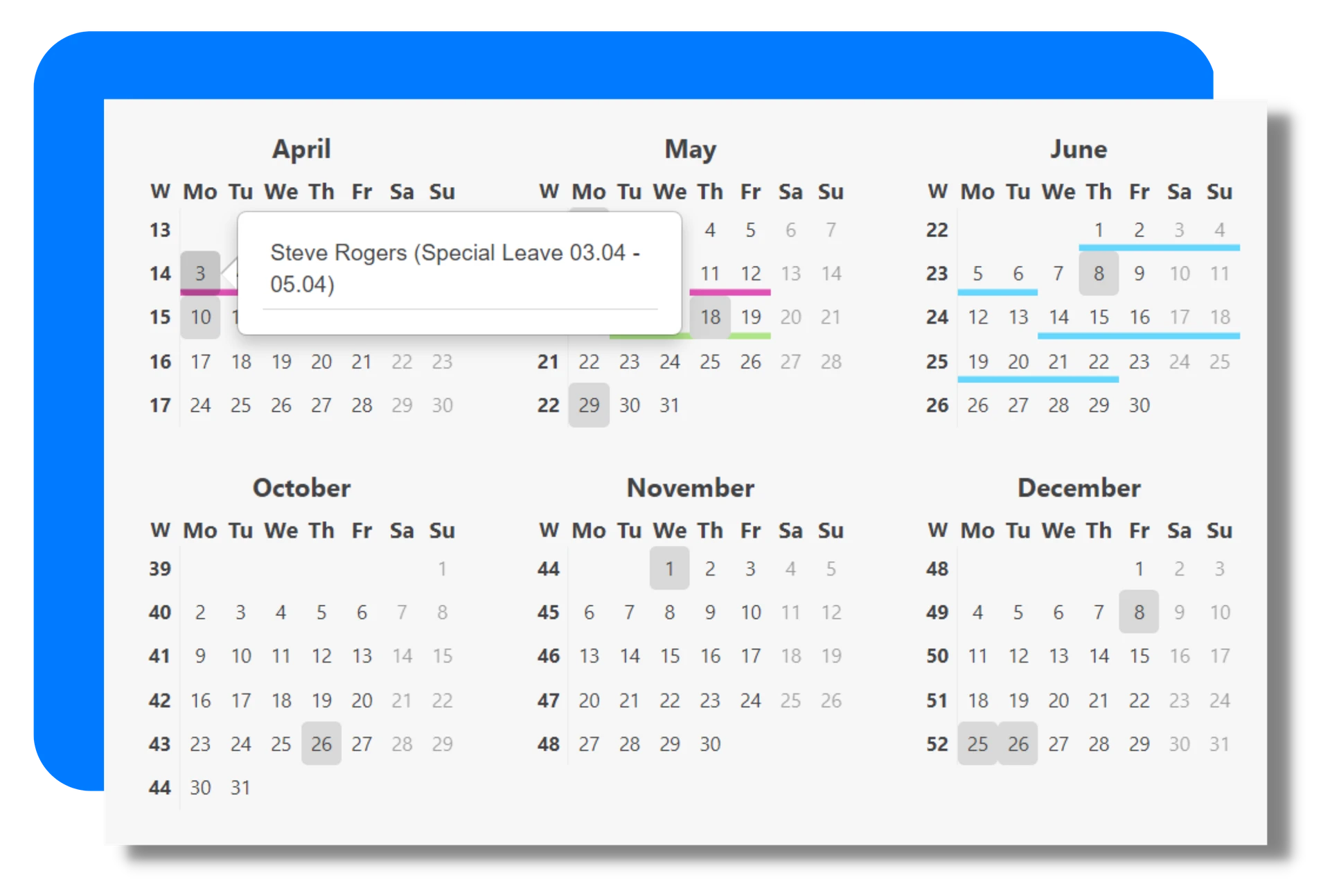 absence-management-software-employee overview