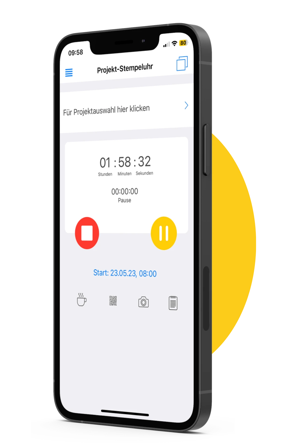 mobile-zeiterfassung-app-projektzeiterfassung