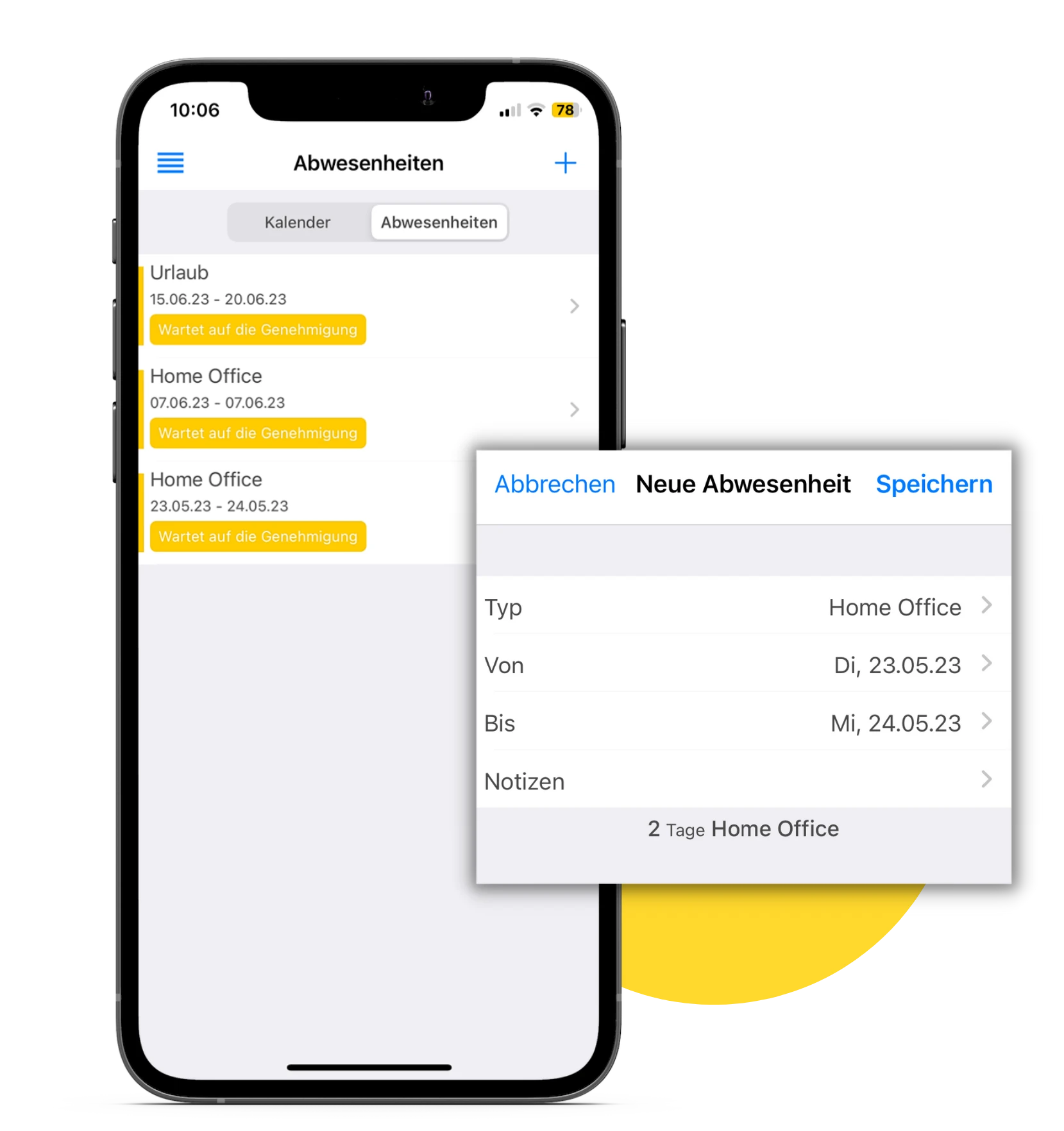 mobile-zeiterfassung-app-urlaubsanträge