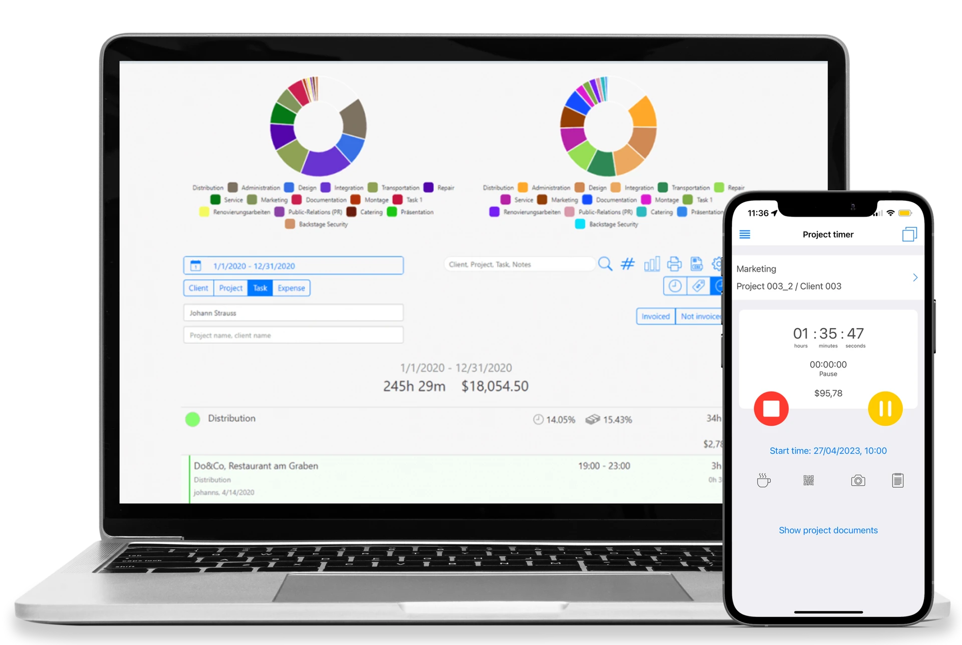 project-reporting-timetrackapp