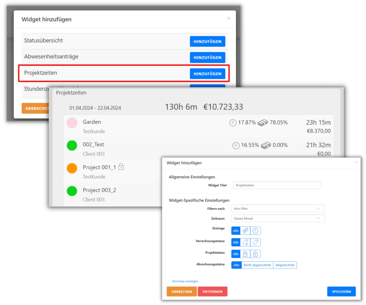 dashboard_projektzeiten