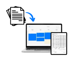 Von Papier zu elektronischer Zeiterfassung