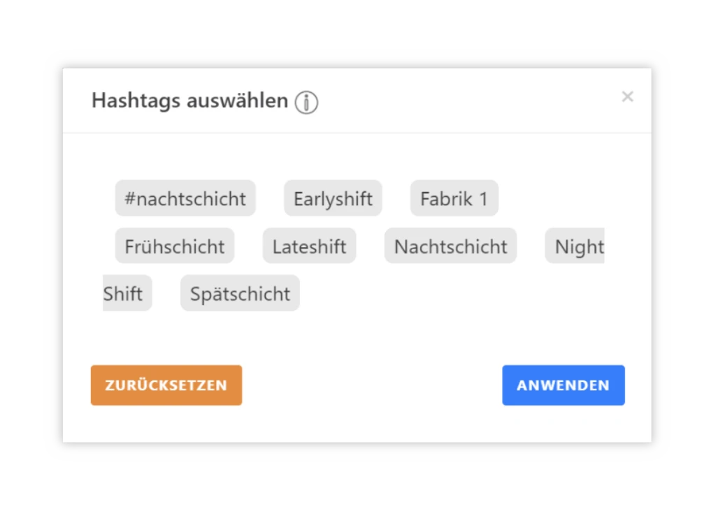 markierung-mit-hashtags-schichtplanung