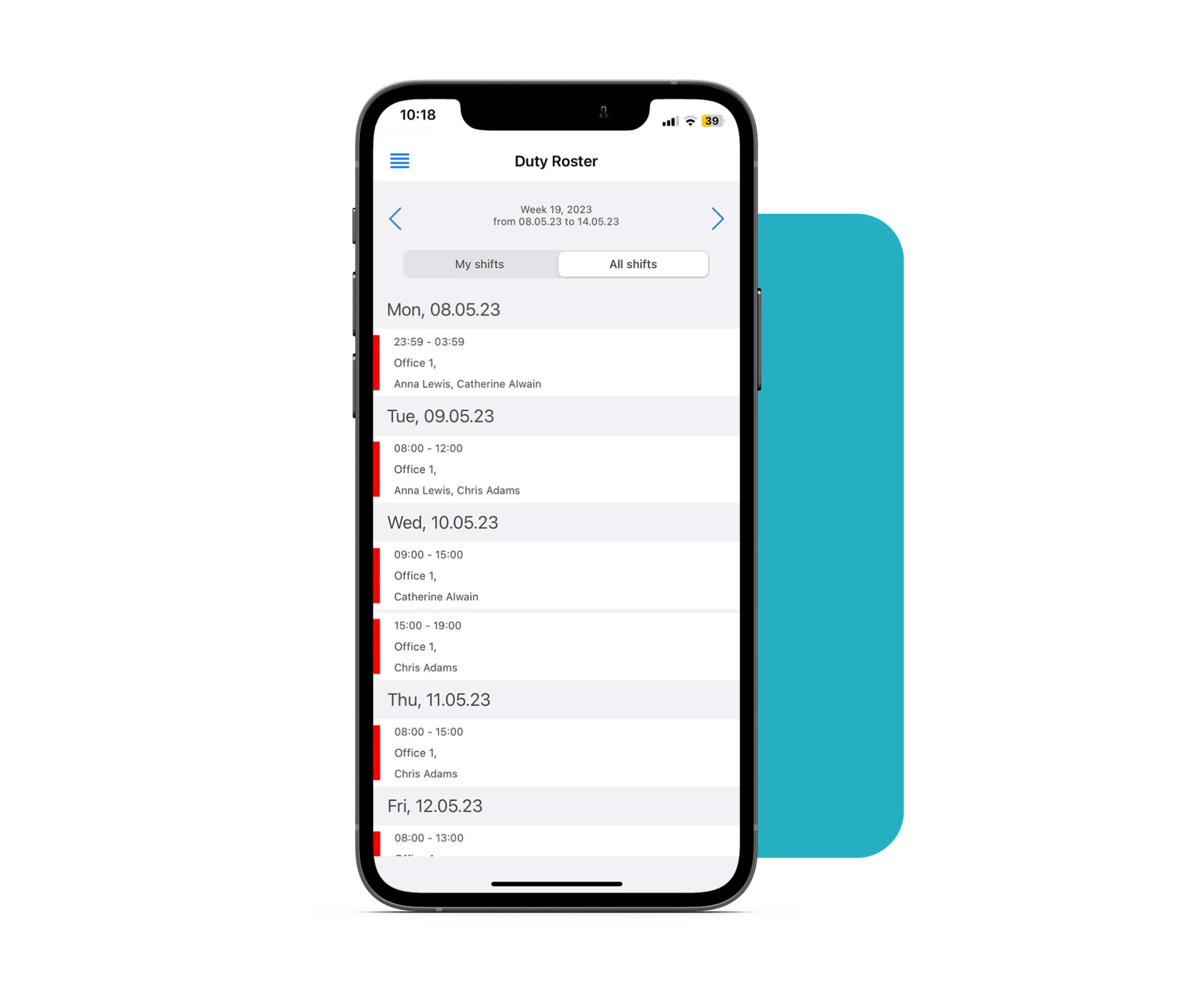 Self Service Mobile App