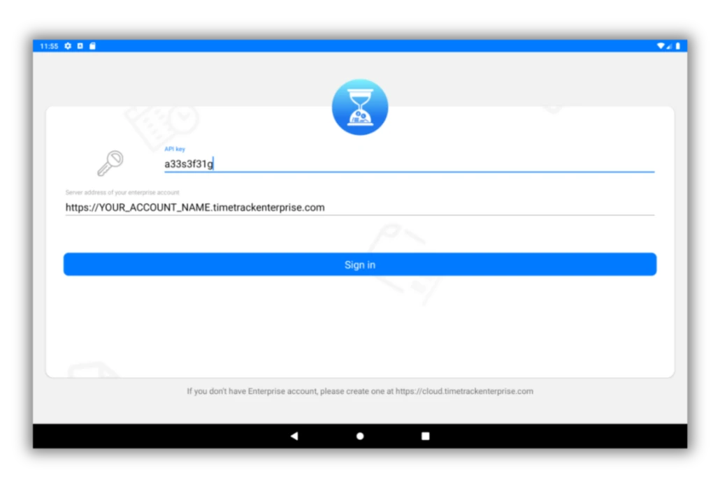 Tracking-Terminal-Api-key