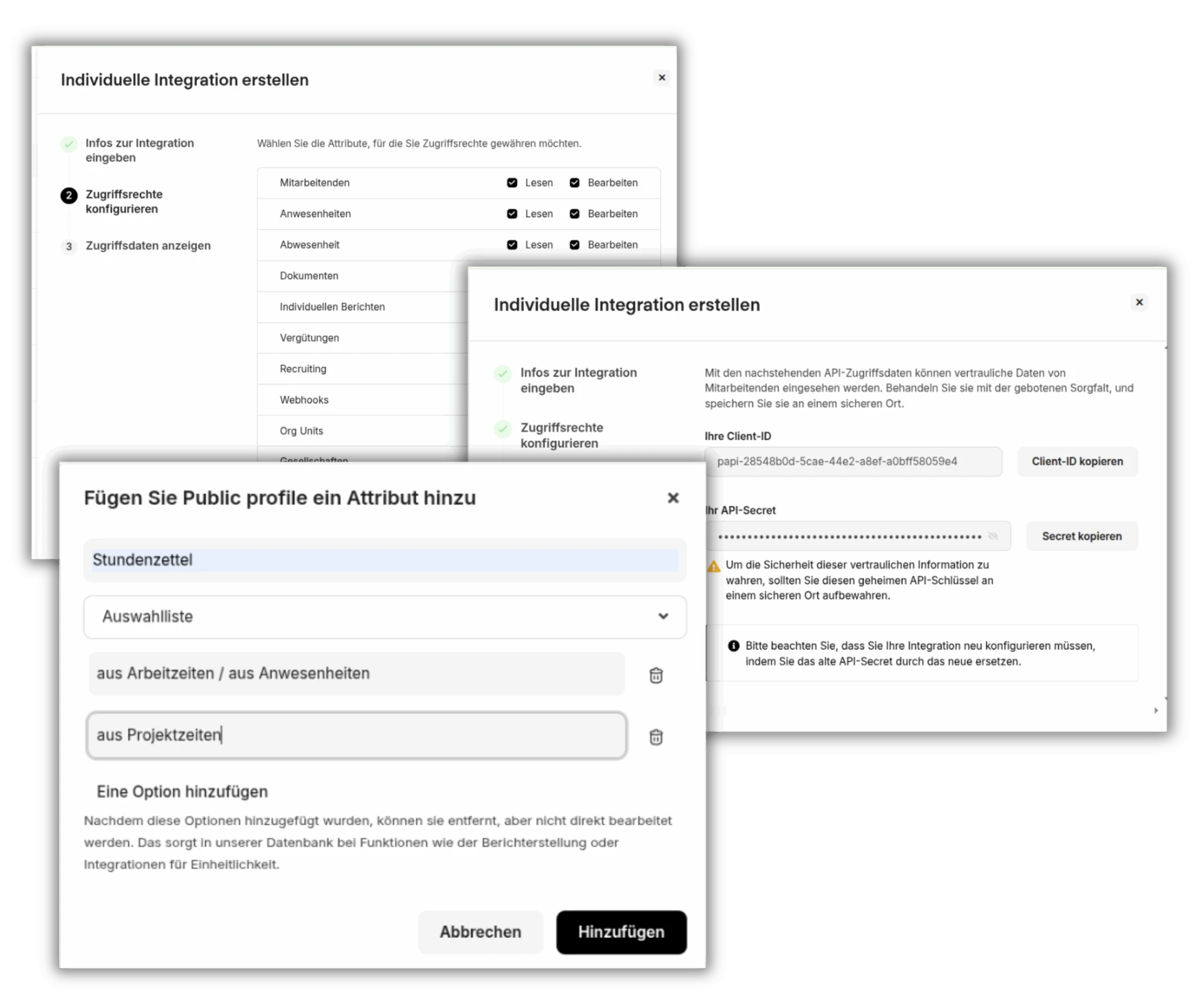 personio-einstellungen