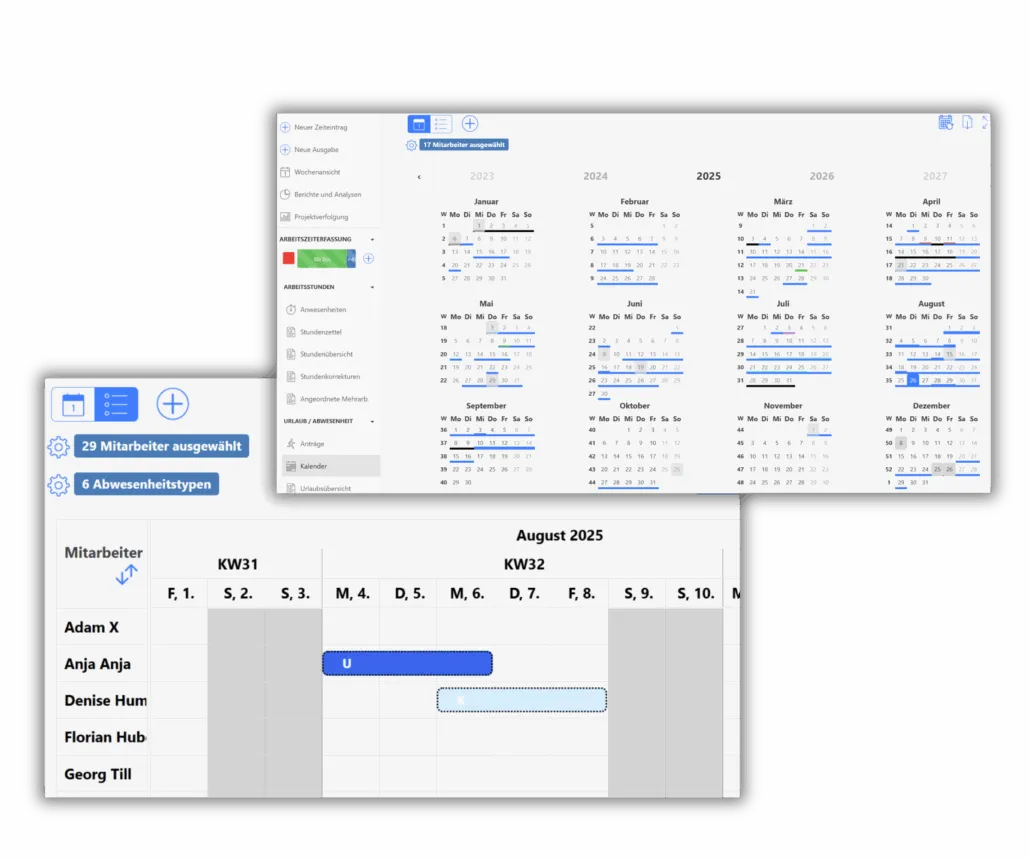abwesenheitskalender