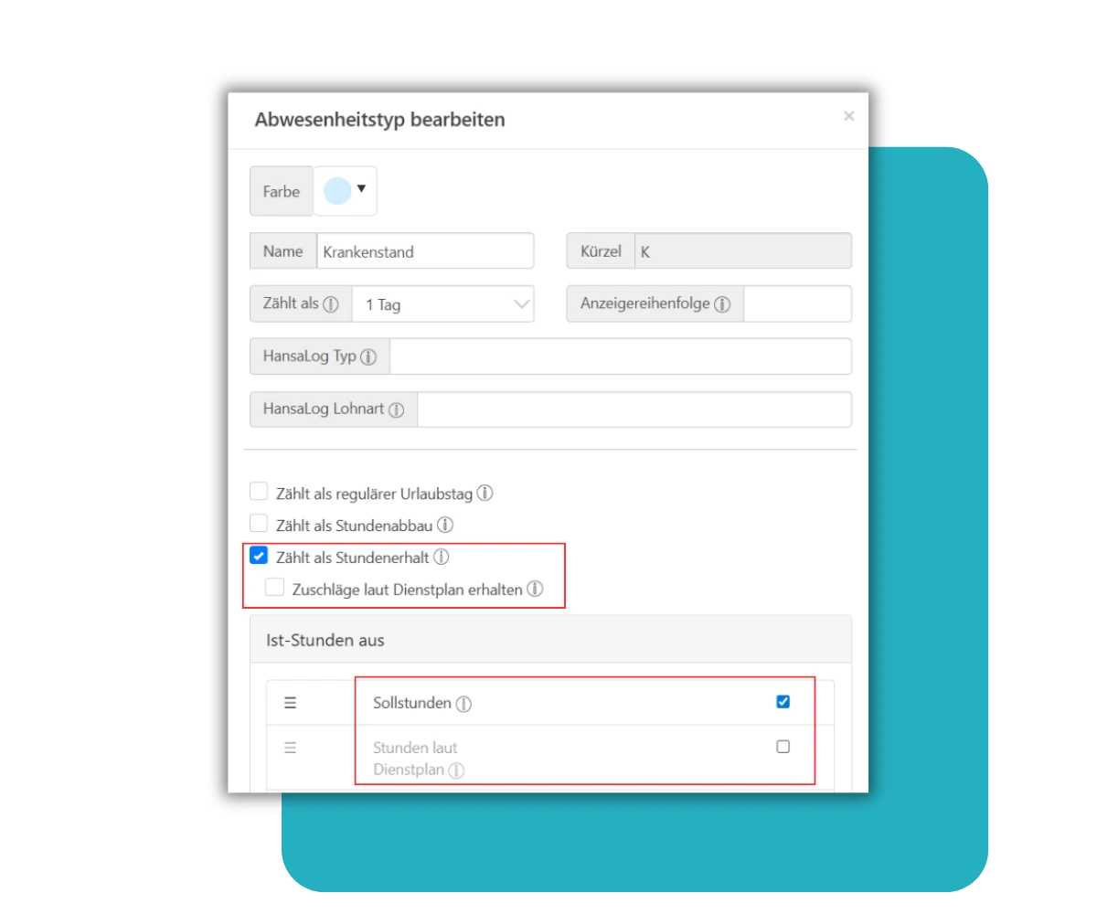 Stundenberechnung_ Abwesenheit