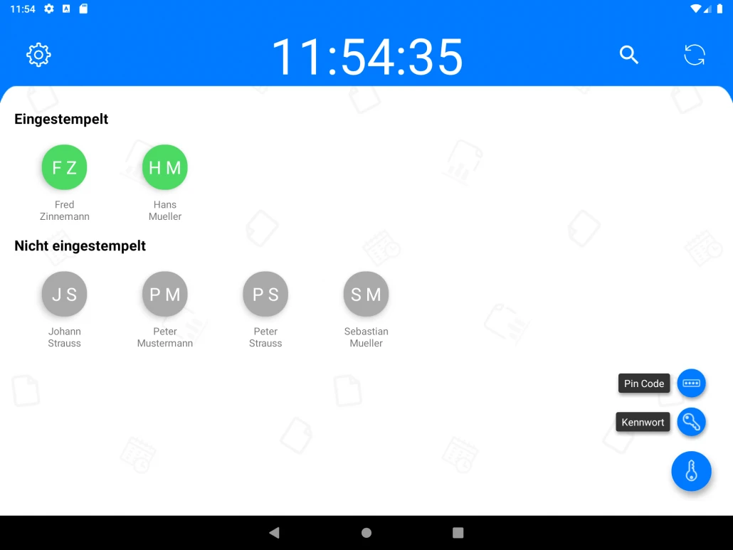 timetrack terminal