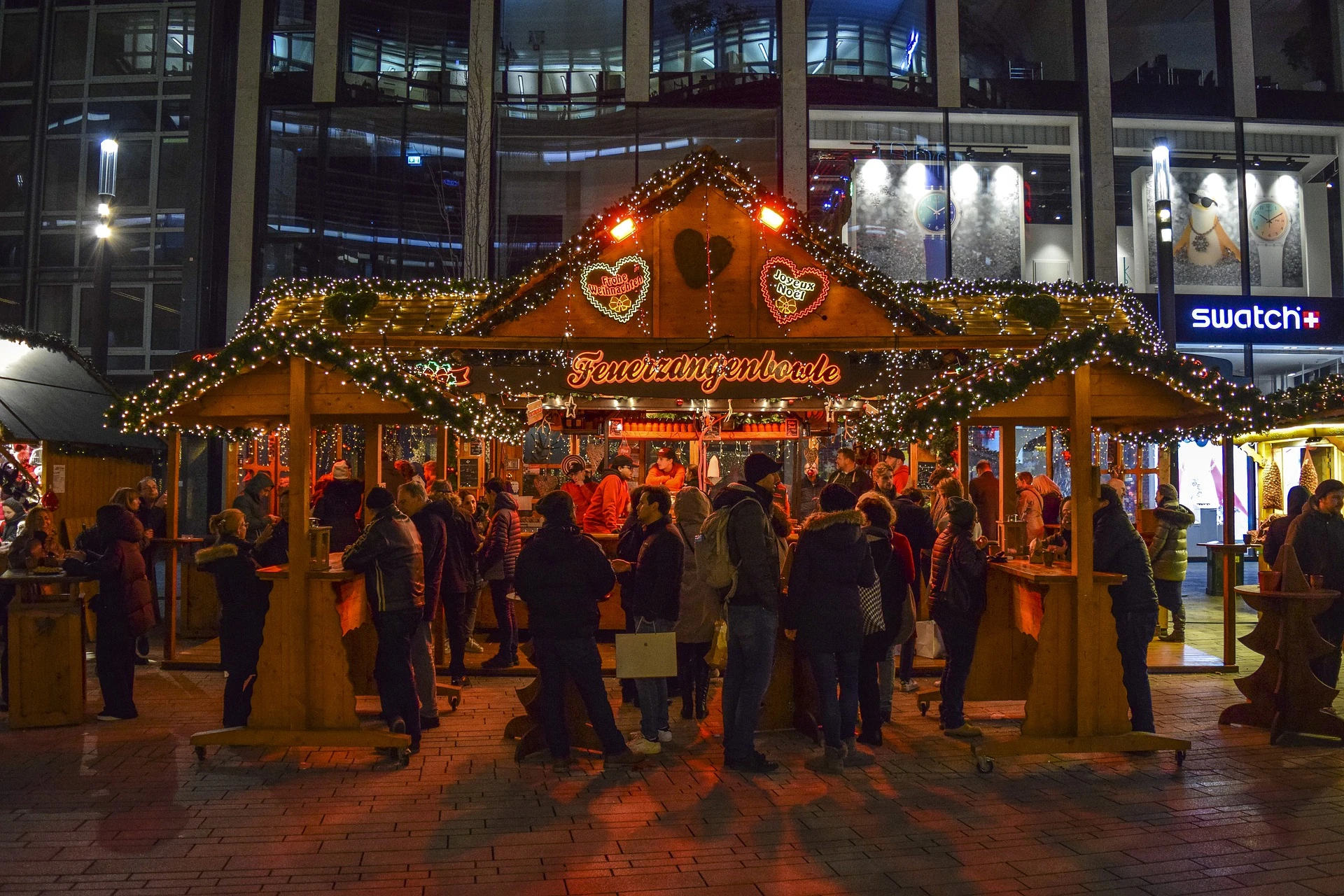 Weihnachtsfeier mit Belegschaft