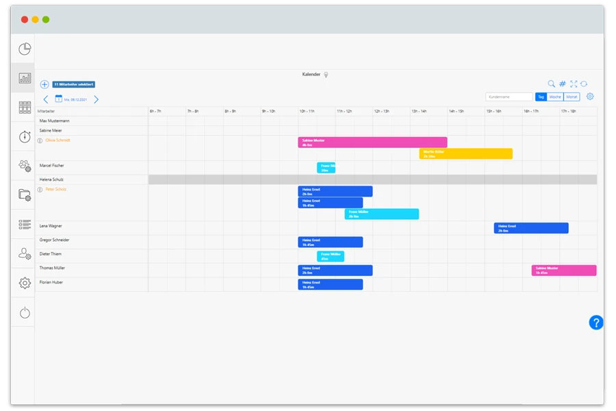 Appointment Planning - Clear Appointment Calendar