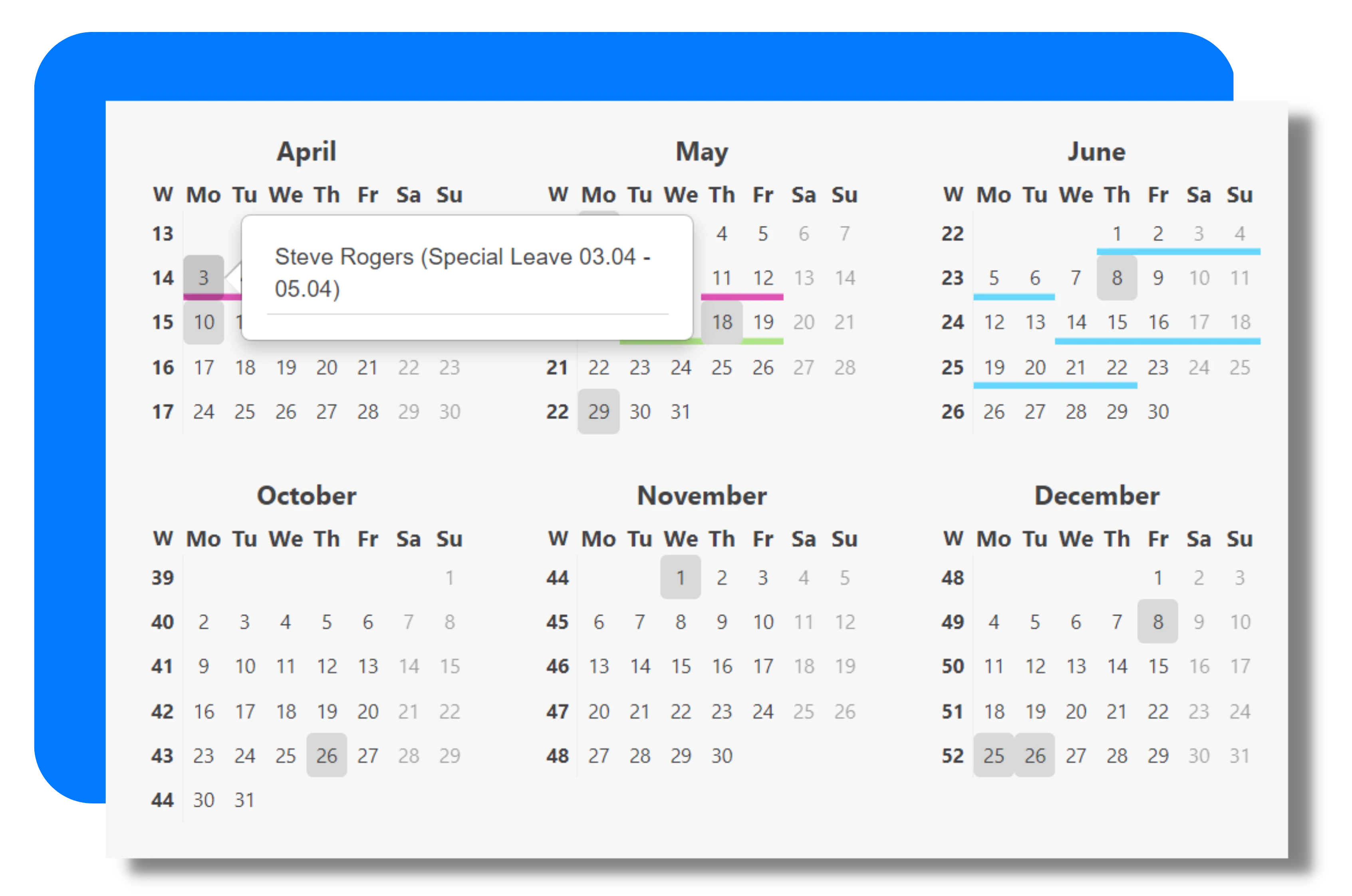 absence-management-software-employee overview