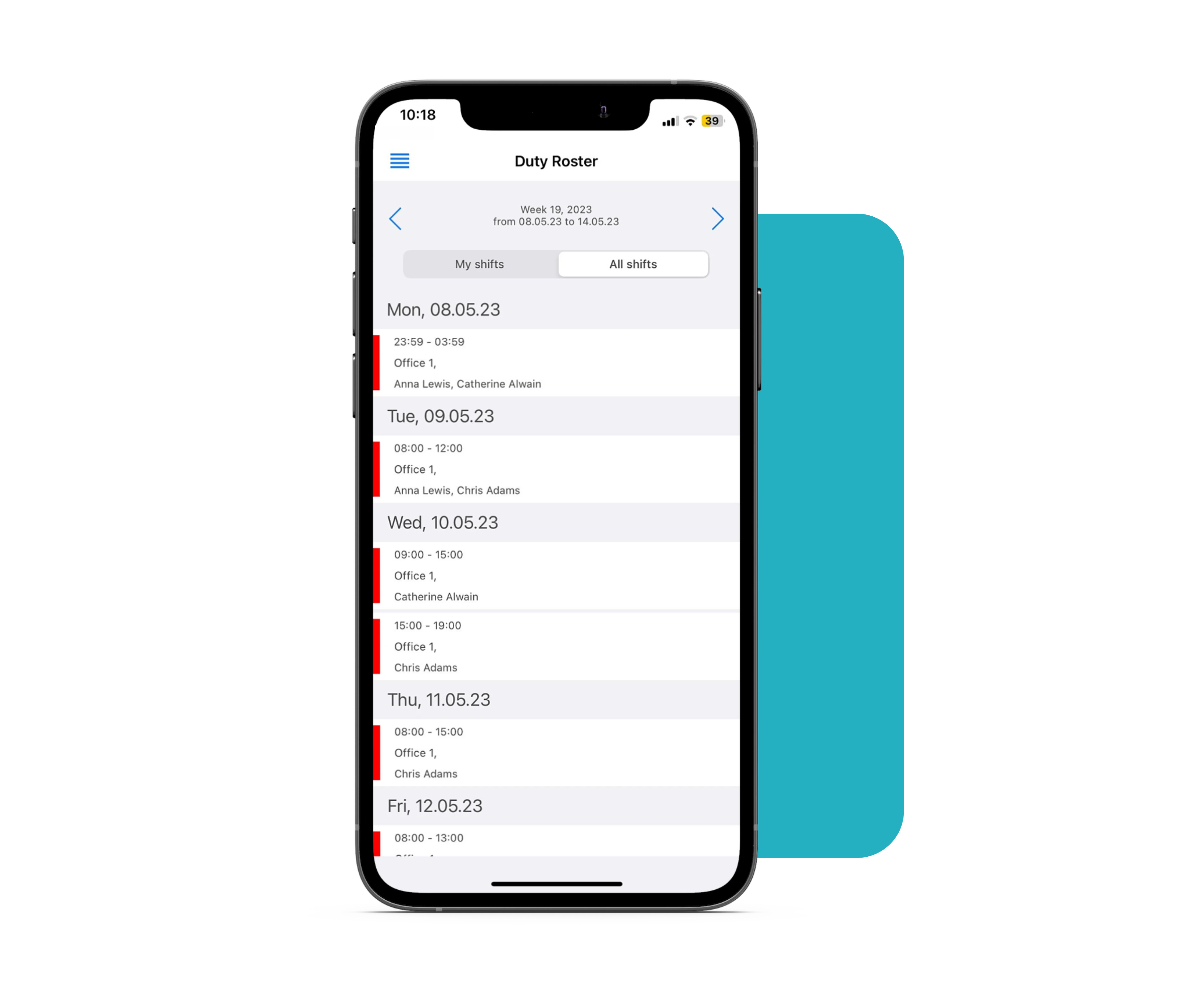 Self Service Mobile App