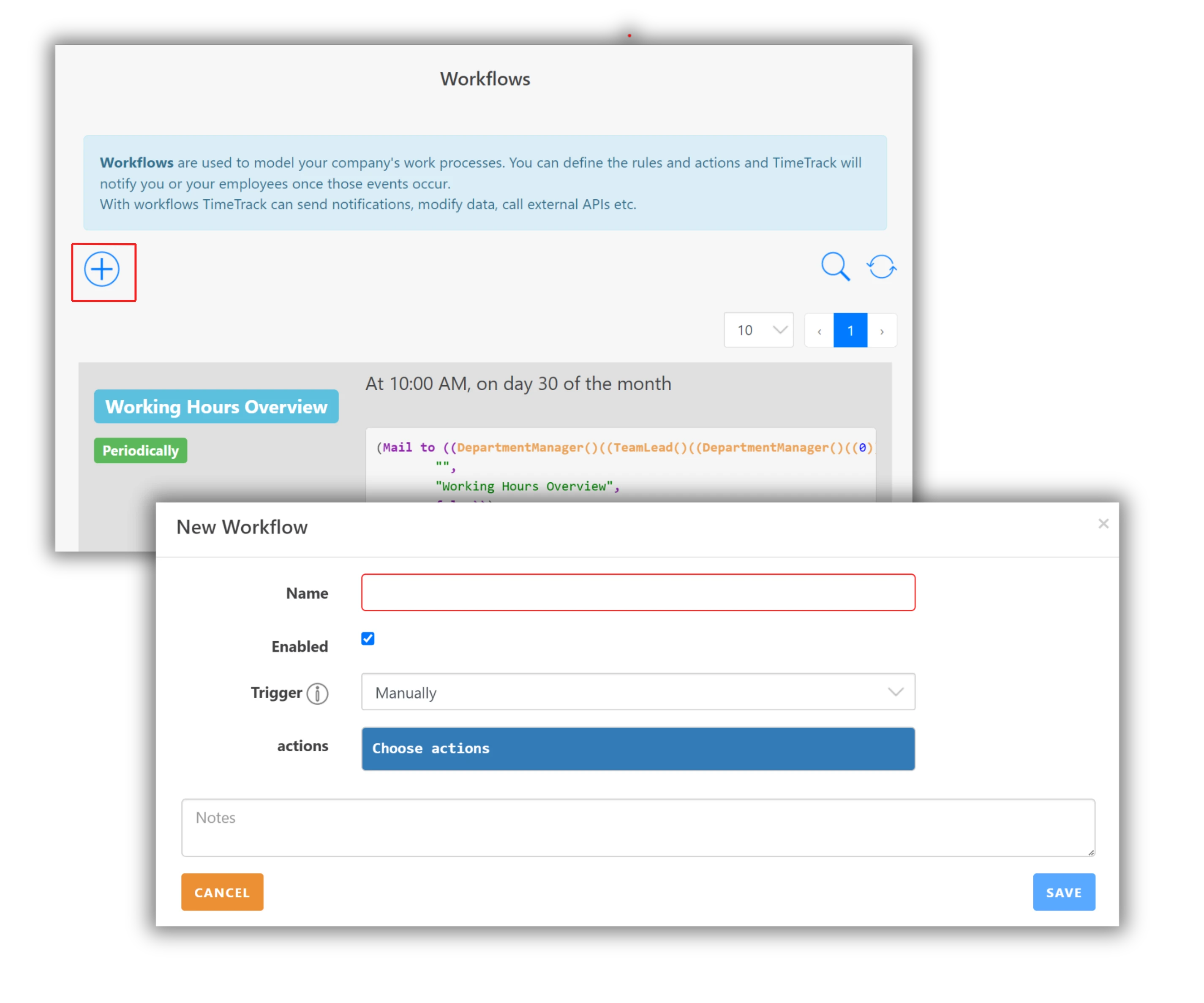 Action-Workflow