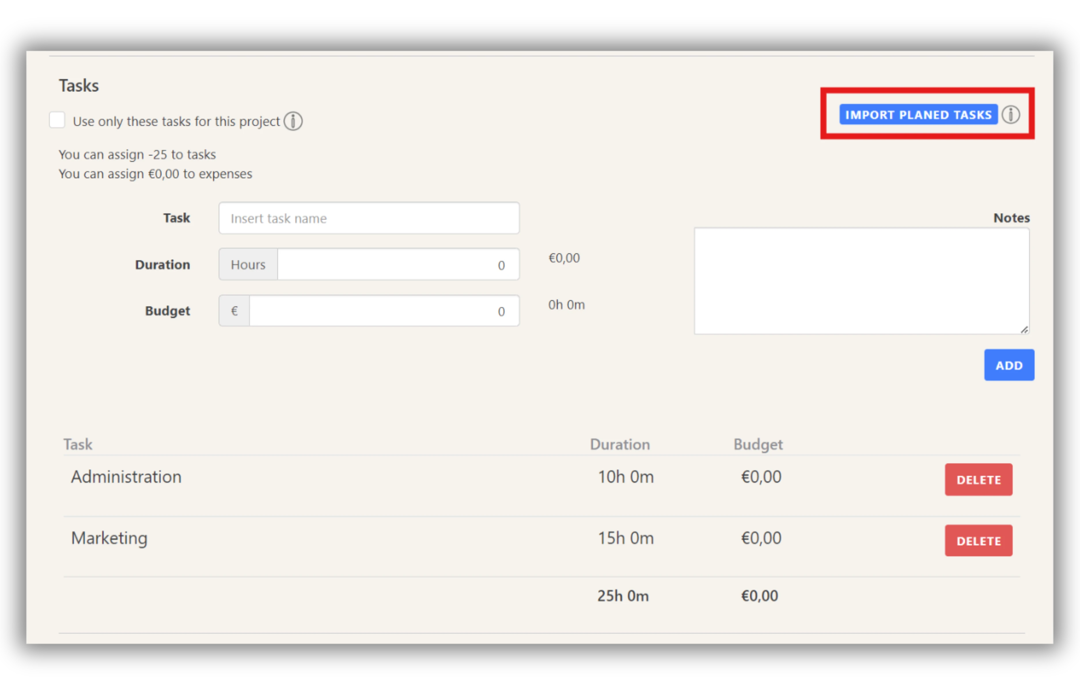 task-settings