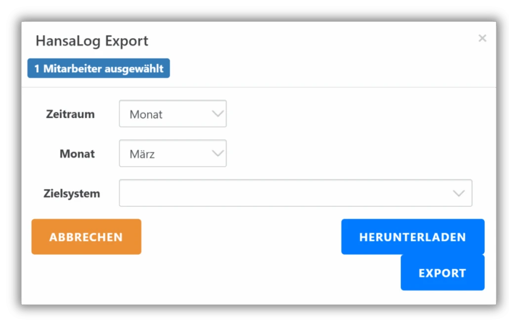 Hansalog Export
